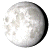 Waning Gibbous, 17 days, 14 hours, 17 minutes in cycle